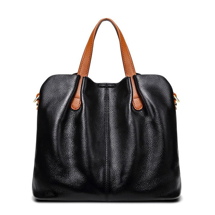 Margaux | Structured Leather Tote — Jarah Melbourne