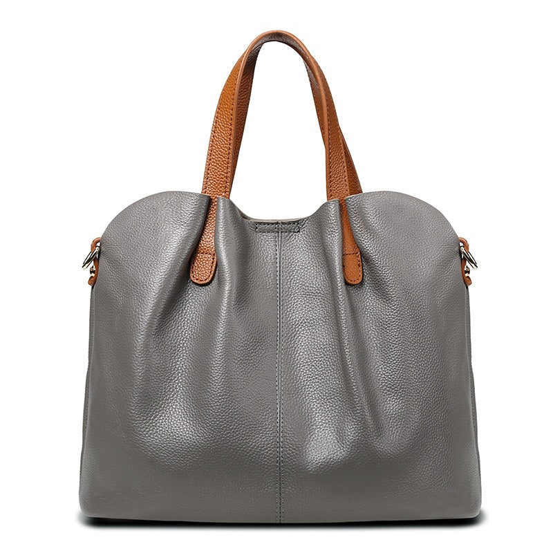 Margaux | Structured Leather Tote — Jarah Melbourne