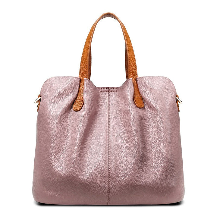 Margaux | Structured Leather Tote — Jarah Melbourne