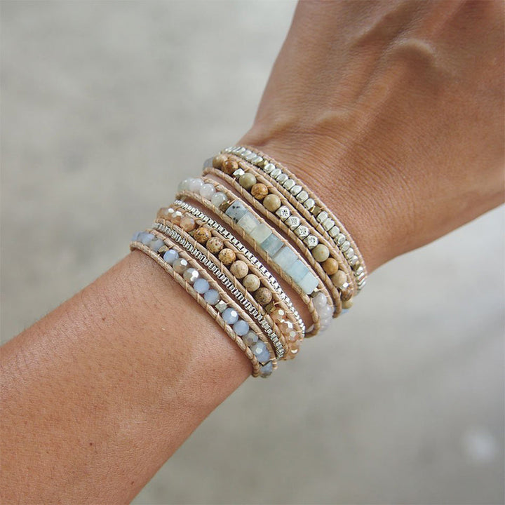 Clara | Natural Amazonite Earth Bracelet