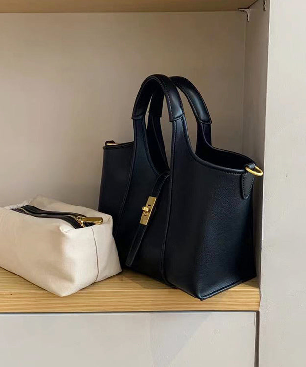 Handmade Khaki Faux Leather Tote