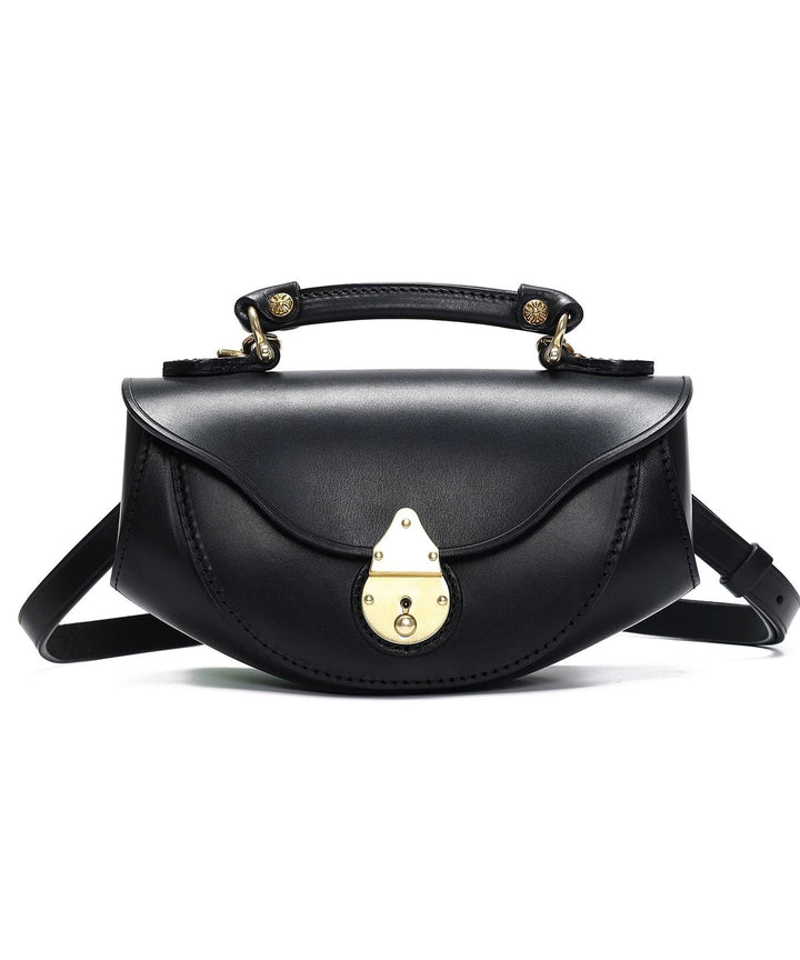 Handmade Coffee Calf Leather Tote