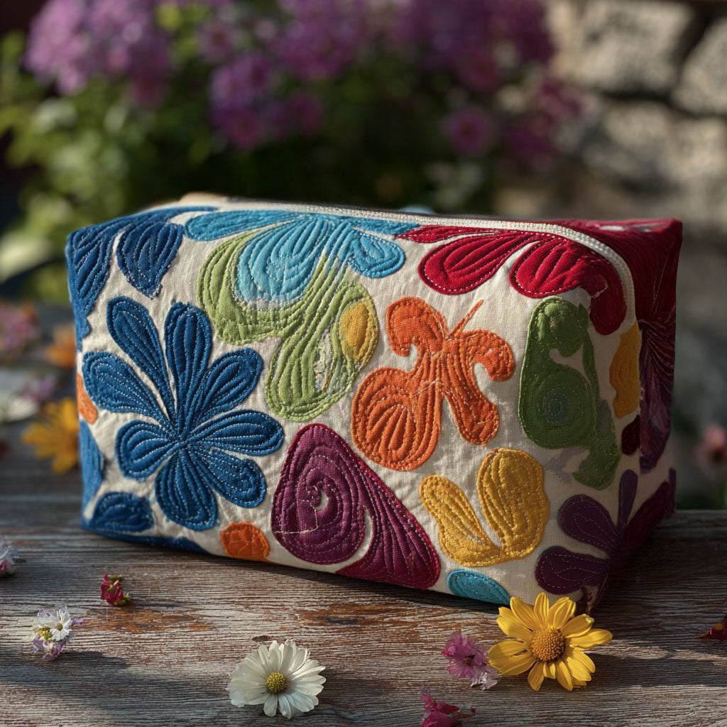 Harmonious Pattern | Quilted Makeup Bag
