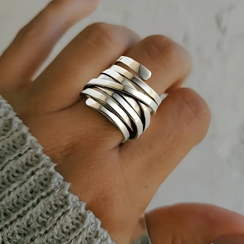 Nora | Elegant Vintage Silver Ring