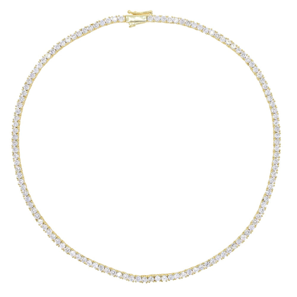 Never Basic Tennis Necklace