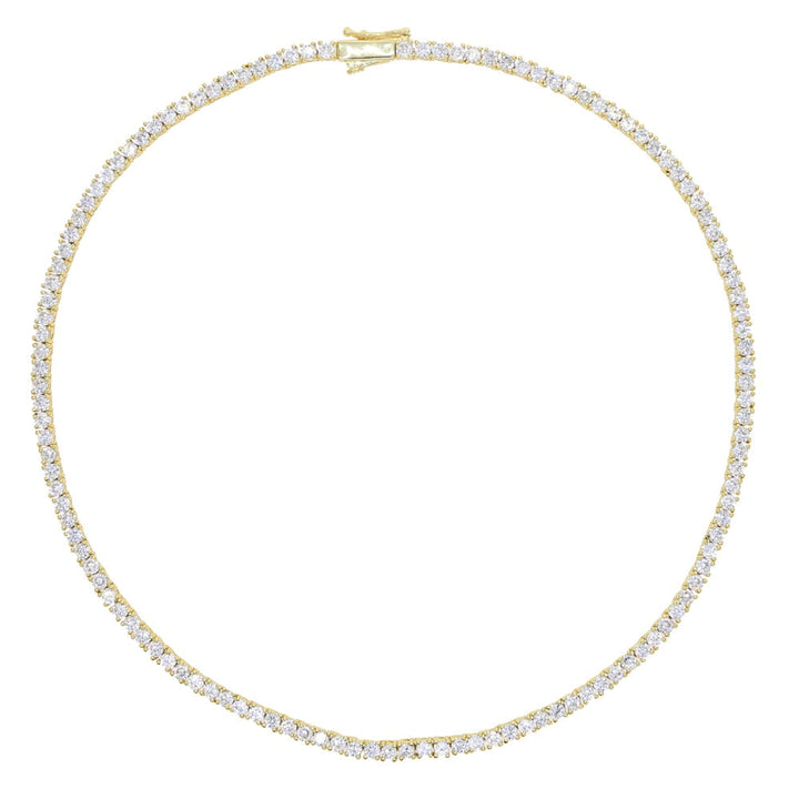 Never Basic Tennis Necklace