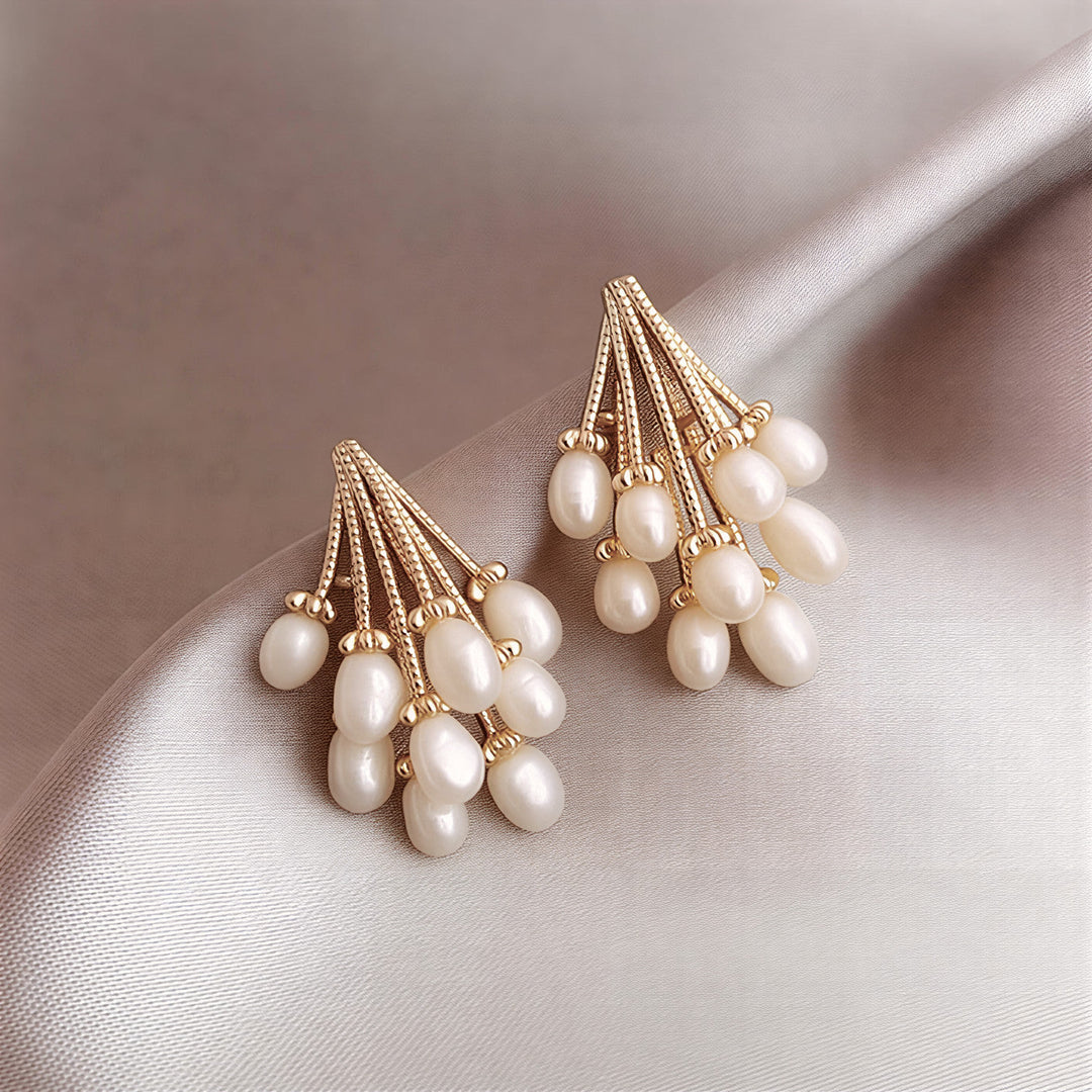 Odile | Pearl Rain Earrings
