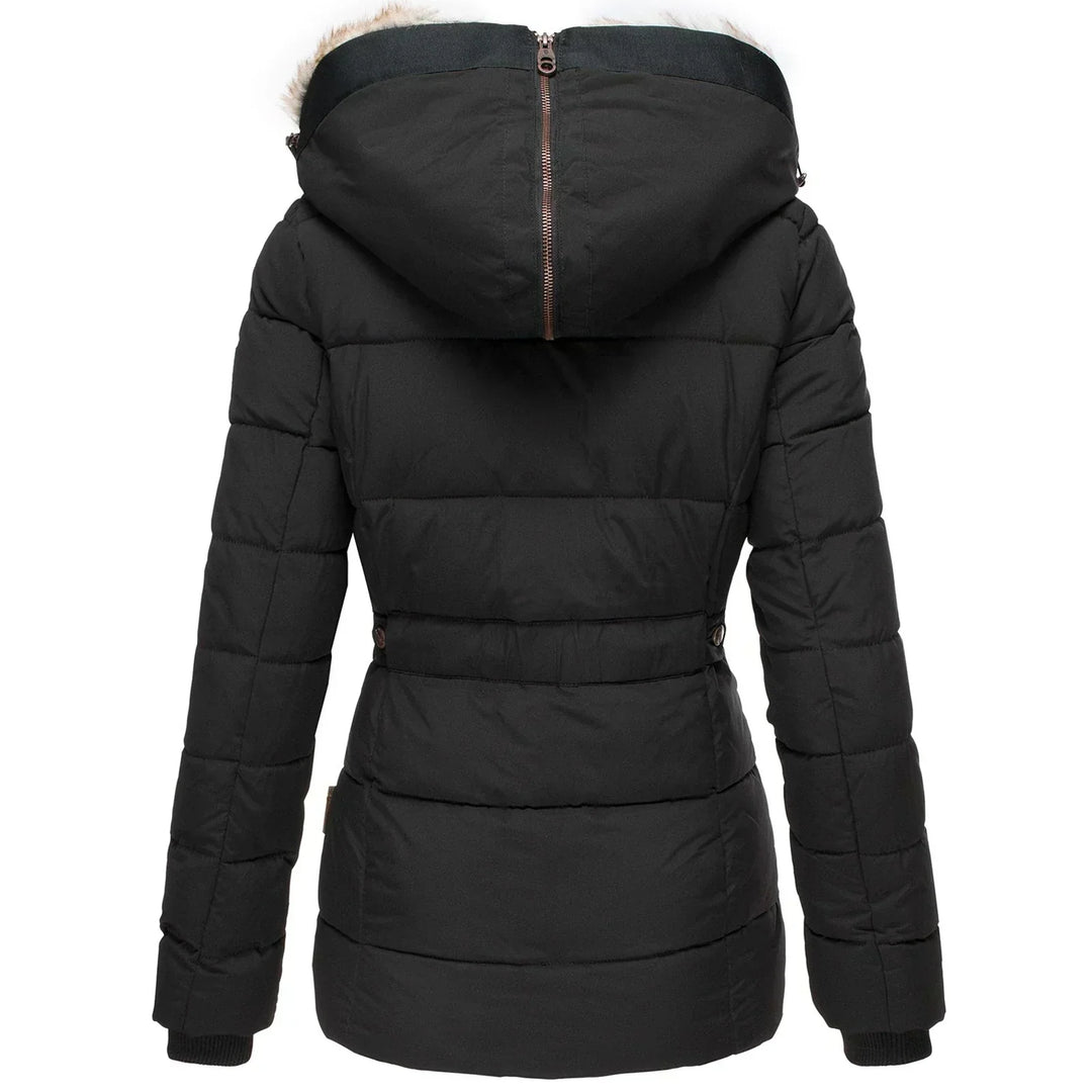 Belén - Warmer Wintermantel mit Fellfutter