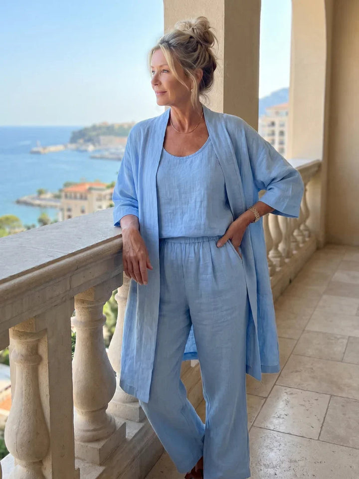 Linnea | Lightweight Cardigan Set