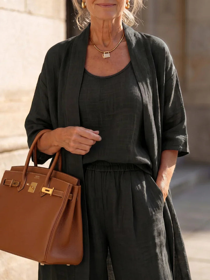 Linnea | Lightweight Cardigan Set