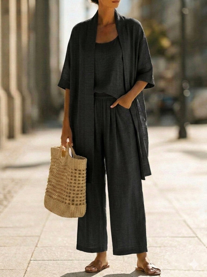Linnea | Lightweight Cardigan Set