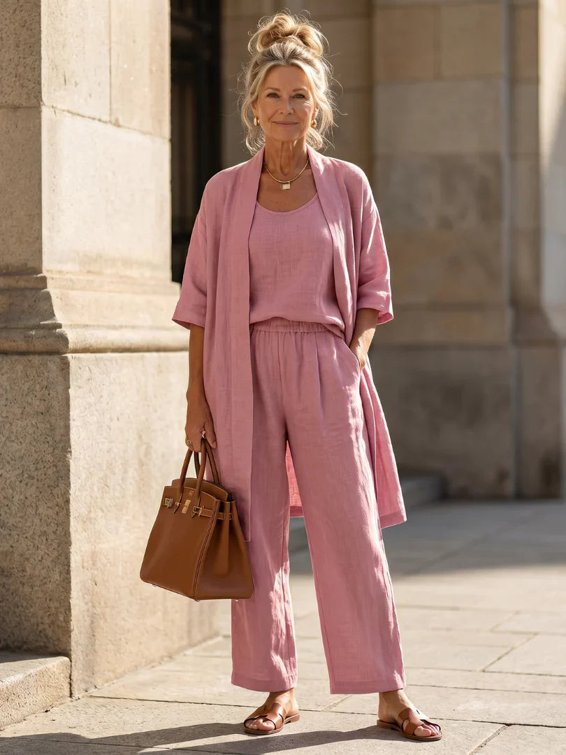 Linnea | Lightweight Cardigan Set