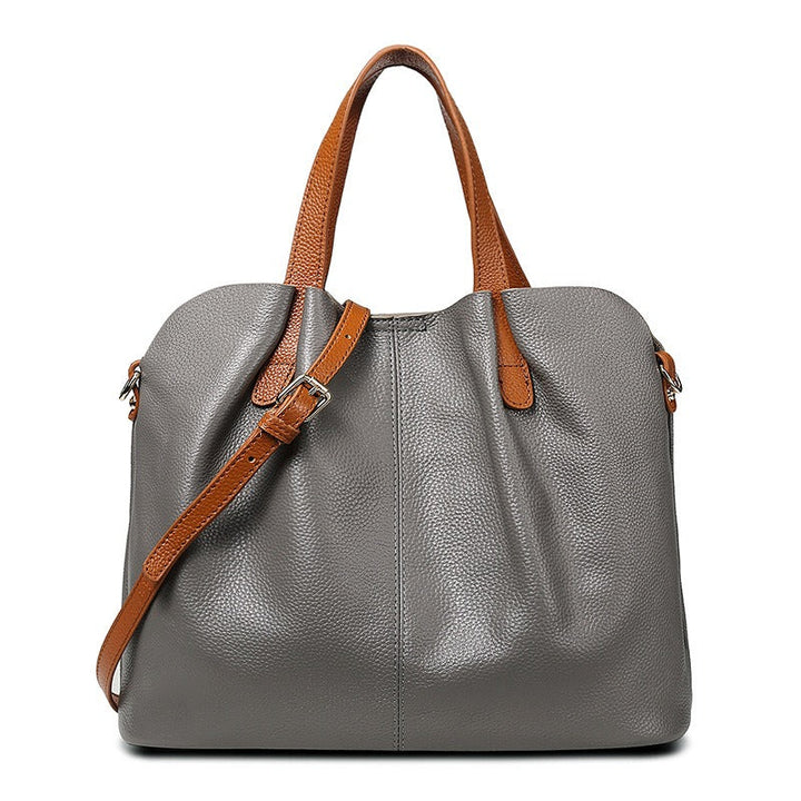 Margaux | Structured Leather Tote — Jarah Melbourne