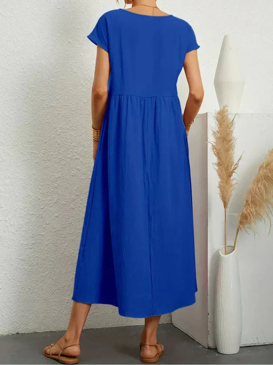 Anna | Elegant Comfort Midi Dress
