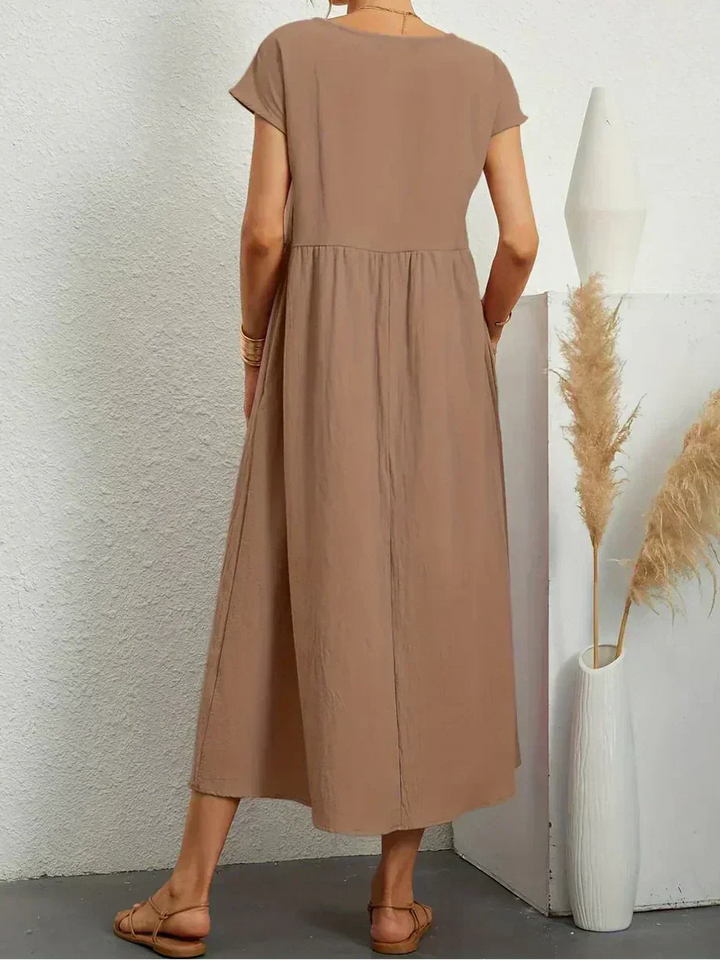 Anna | Elegant Comfort Midi Dress