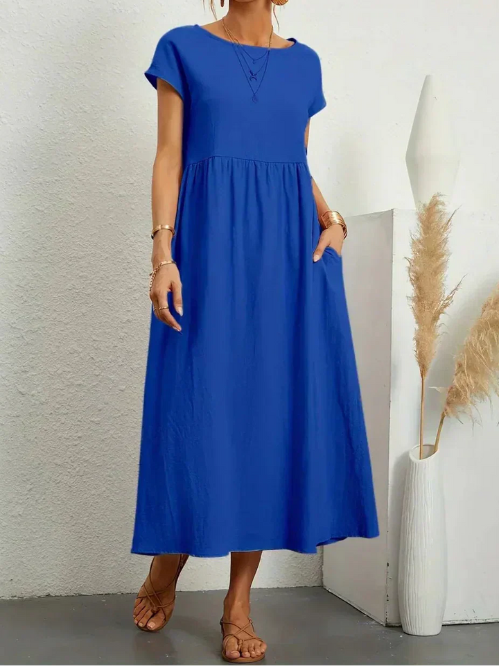 Anna | Elegant Comfort Midi Dress