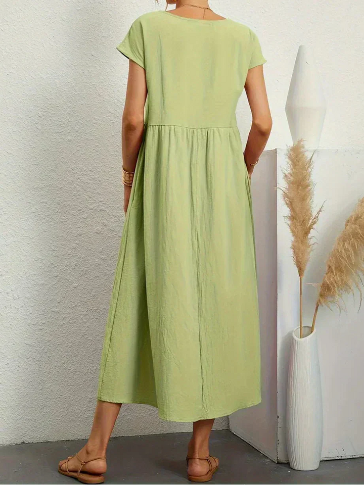 Anna | Elegant Comfort Midi Dress
