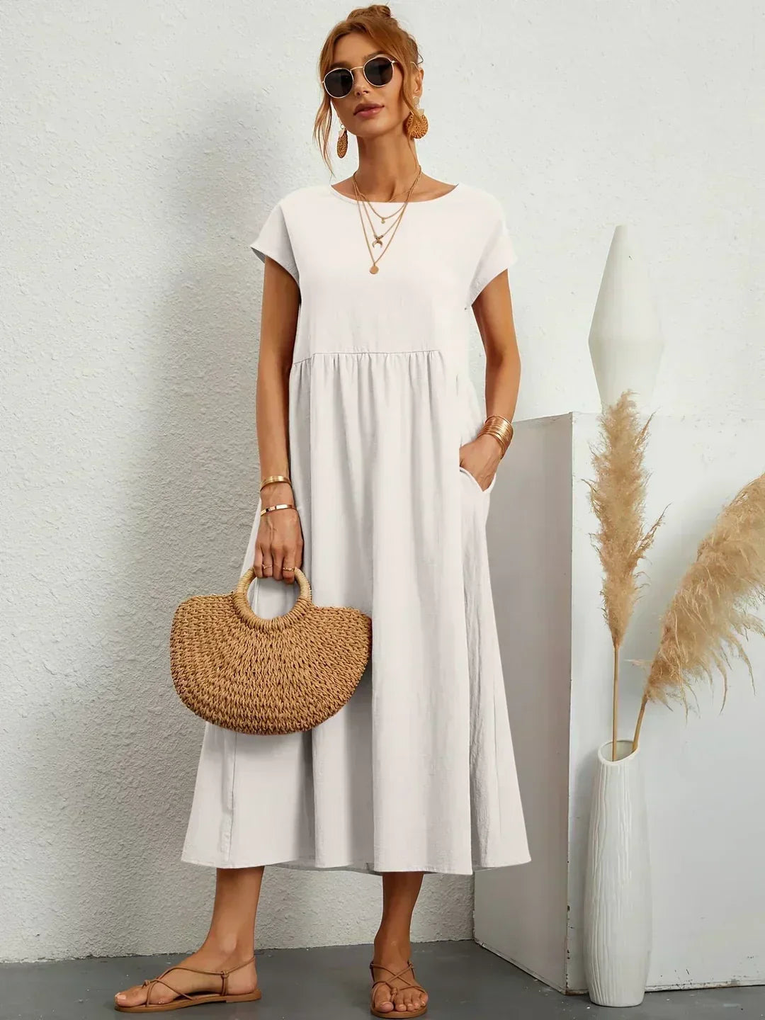 Naya | Airy Midi Dress