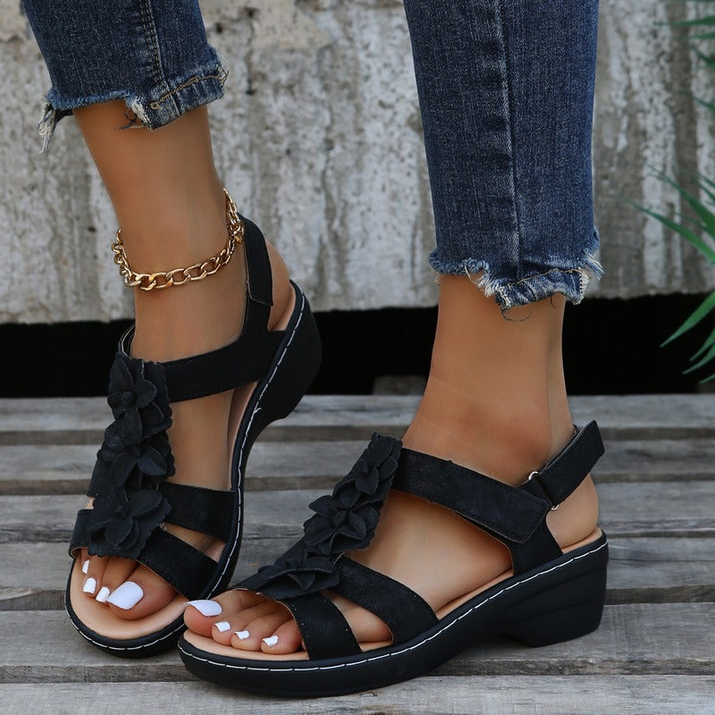 Bordeaux light everyday slip-on sandal — Jarah Melbourne