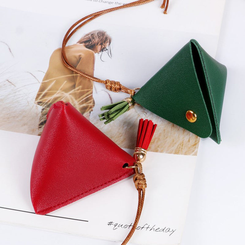 Tilly | Triangular Tassel Purse — Jarah Melbourne