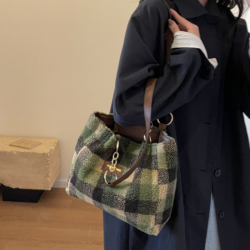 Tartan vintage bag — Jarah Melbourne