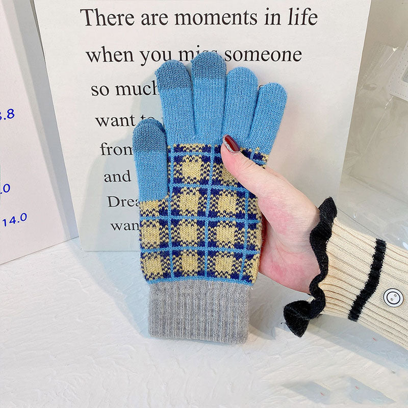 Sky warm winter gloves — Jarah Melbourne