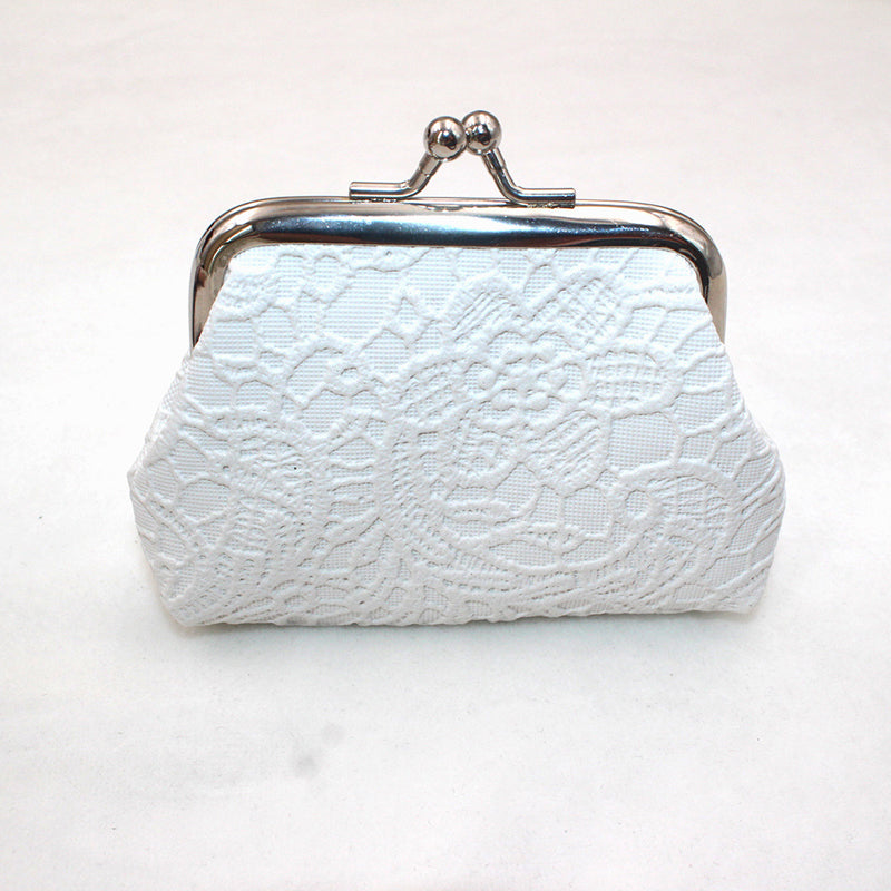 Lila | Lace Clasp Coin Purse — Jarah Melbourne