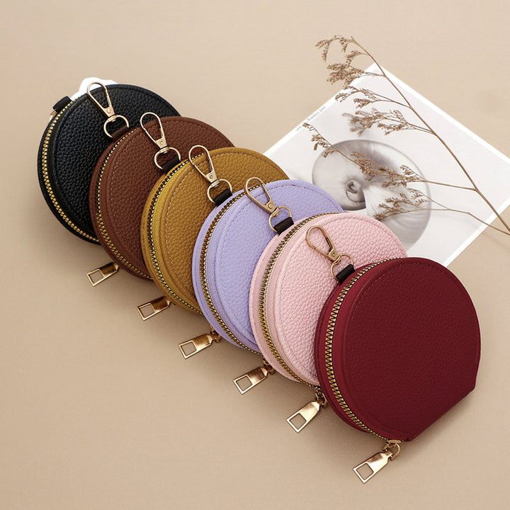 Nina | Solid Zip Coin Purse — Jarah Melbourne