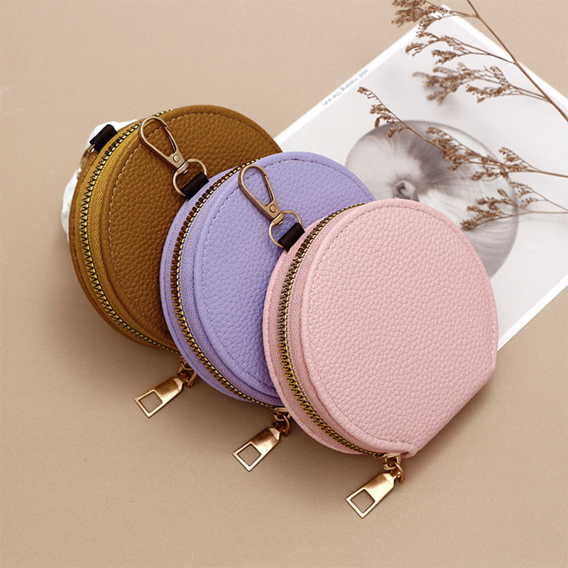 Nina | Solid Zip Coin Purse — Jarah Melbourne