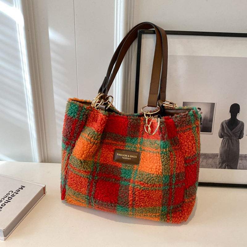 Tartan vintage bag — Jarah Melbourne