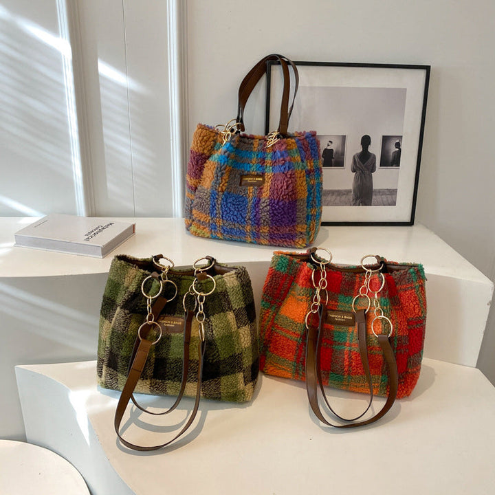 Tartan vintage bag — Jarah Melbourne