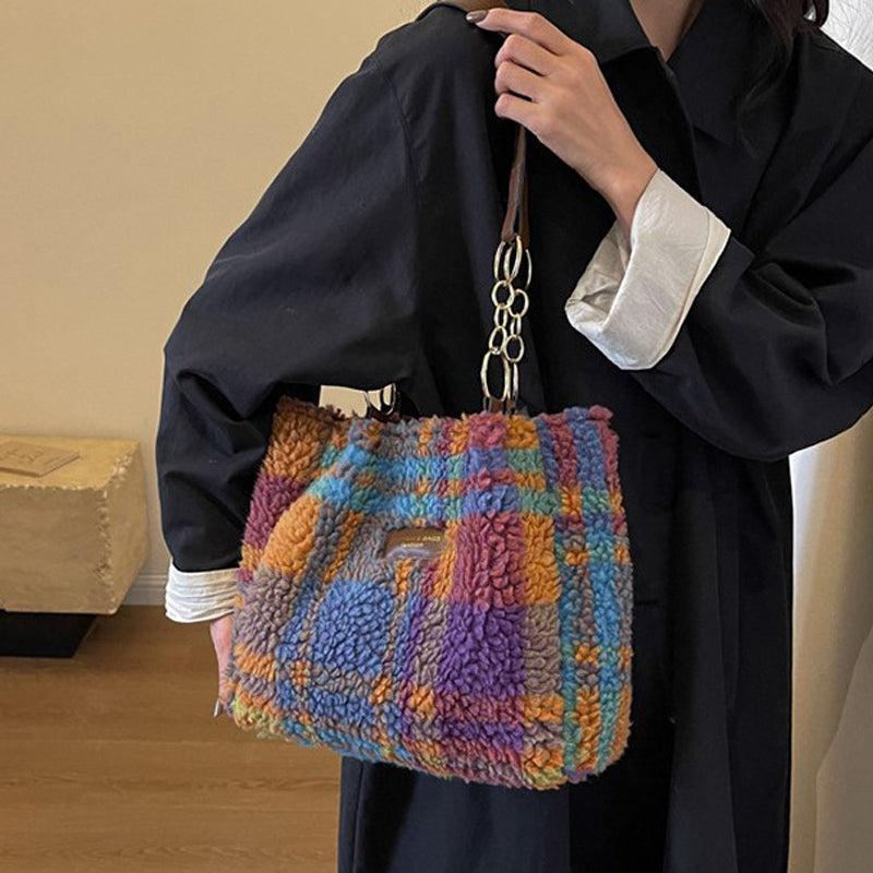 Tartan vintage bag — Jarah Melbourne