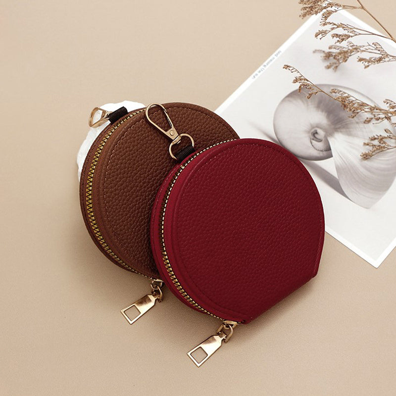 Nina | Solid Zip Coin Purse — Jarah Melbourne