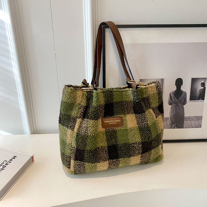 Tartan vintage bag — Jarah Melbourne