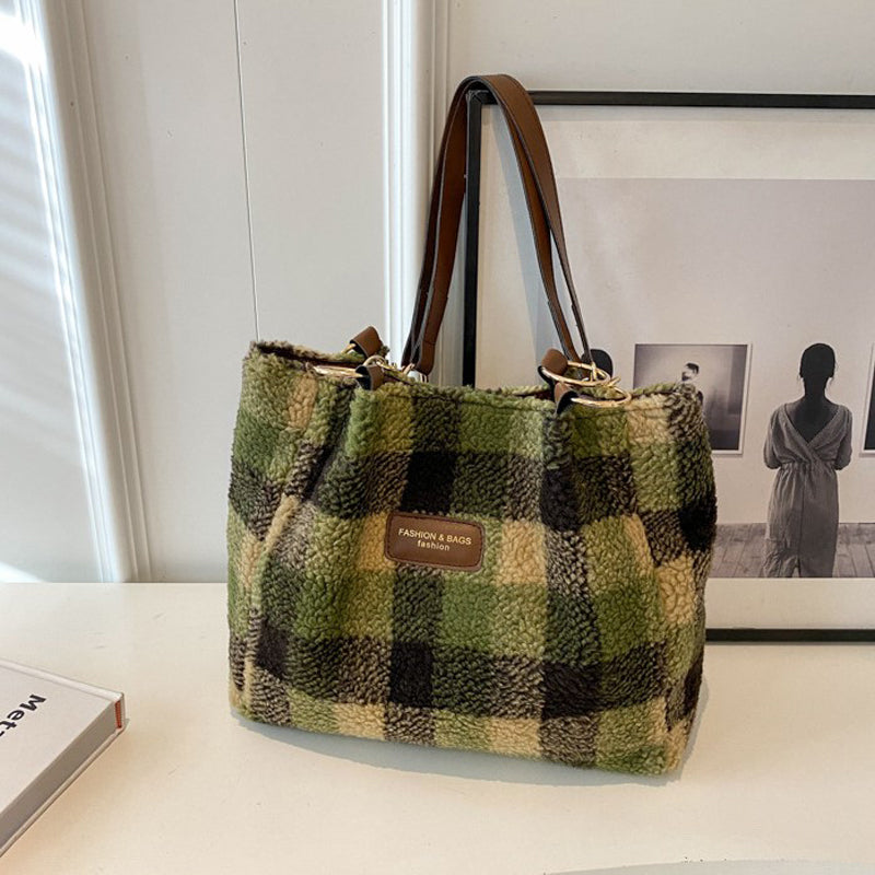 Tartan vintage bag — Jarah Melbourne