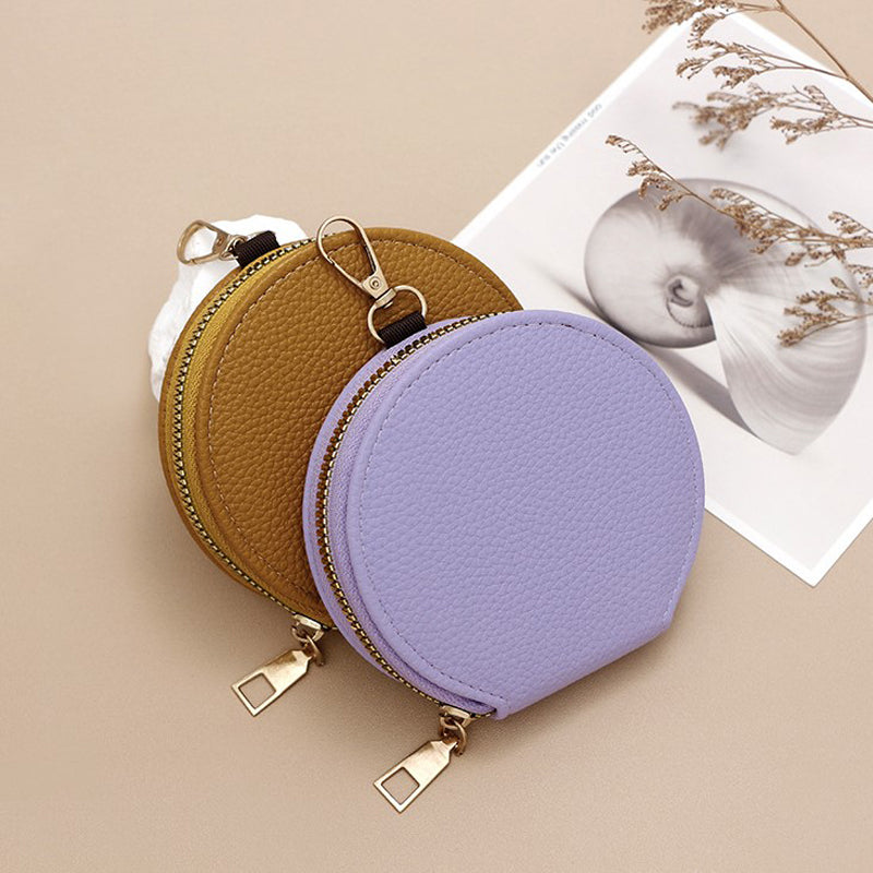 Nina | Solid Zip Coin Purse — Jarah Melbourne