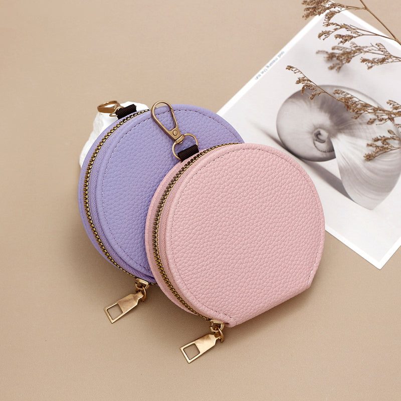 Nina | Solid Zip Coin Purse — Jarah Melbourne