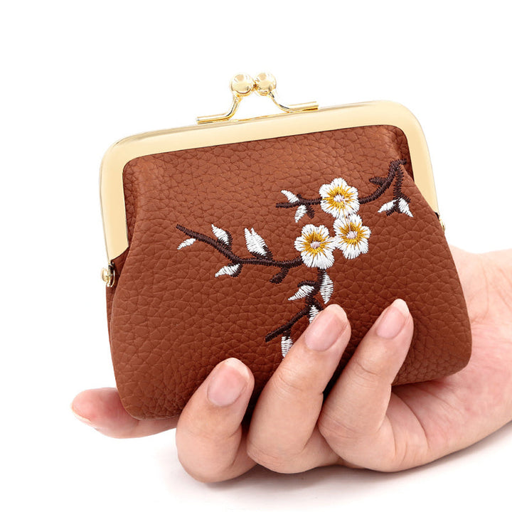 Edie | Embroidered Floral Purse — Jarah Melbourne