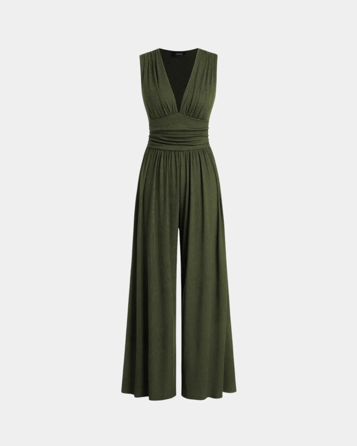 Sienna | Sleeveless Wide-Leg Jumpsuit — Jarah Melbourne