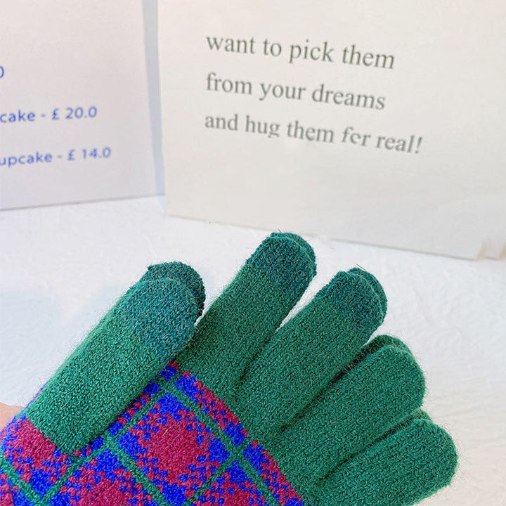 Sky warm winter gloves — Jarah Melbourne