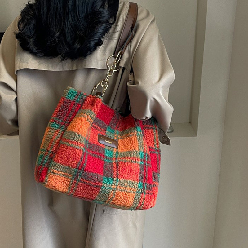 Tartan vintage bag — Jarah Melbourne