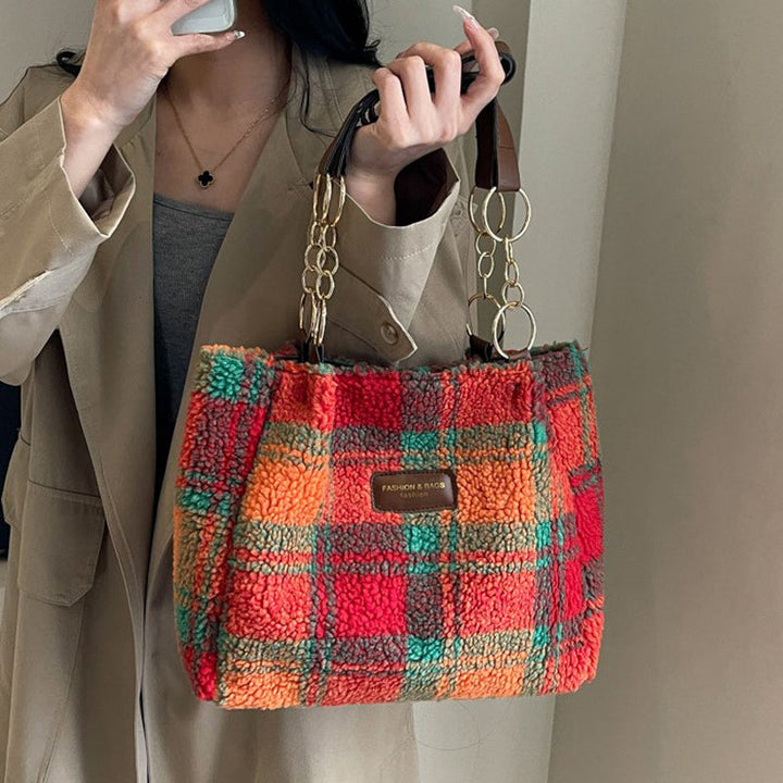 Tartan vintage bag — Jarah Melbourne