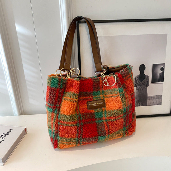 Tartan vintage bag — Jarah Melbourne