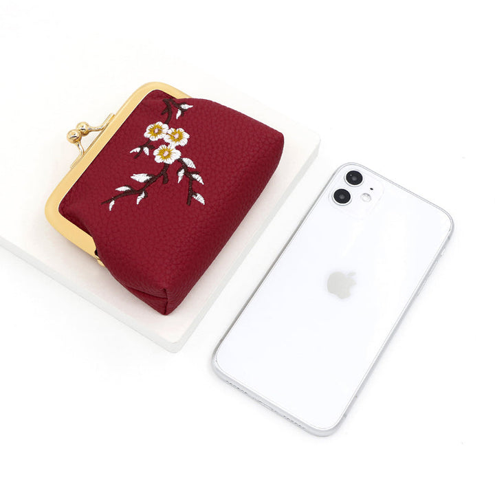 Edie | Embroidered Floral Purse — Jarah Melbourne