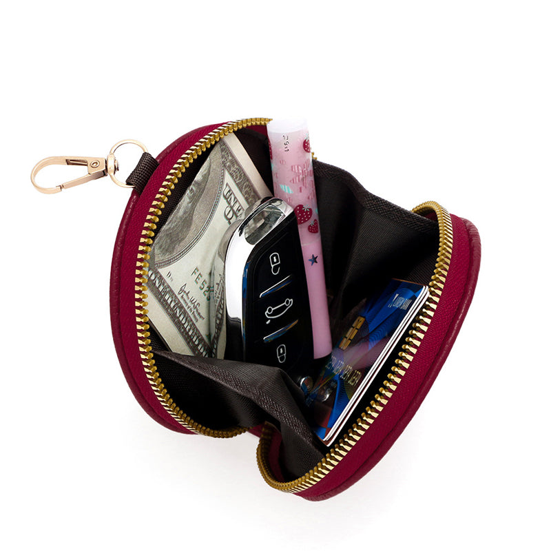 Nina | Solid Zip Coin Purse — Jarah Melbourne