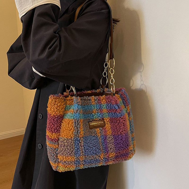 Tartan vintage bag — Jarah Melbourne