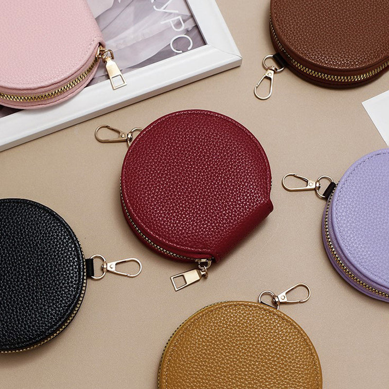 Nina | Solid Zip Coin Purse — Jarah Melbourne