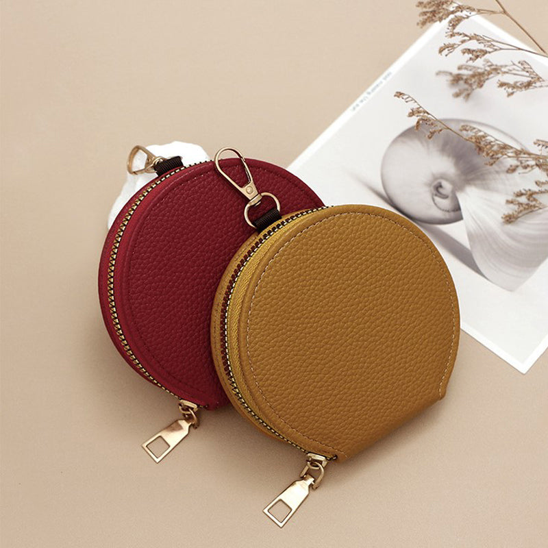 Nina | Solid Zip Coin Purse — Jarah Melbourne