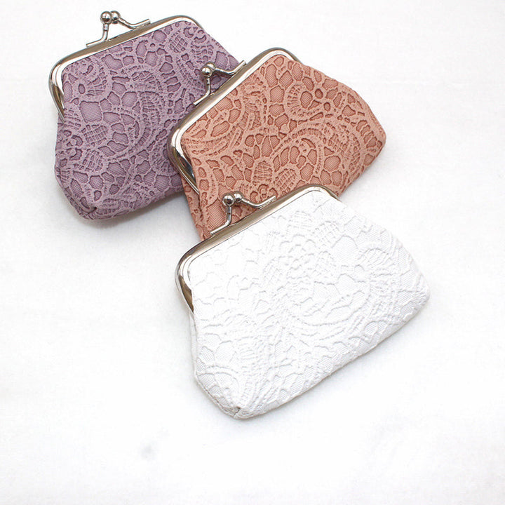 Lila | Lace Clasp Coin Purse — Jarah Melbourne