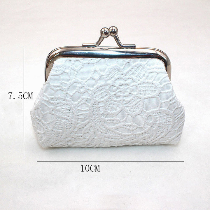 Lila | Lace Clasp Coin Purse — Jarah Melbourne